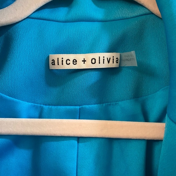 Alice + Olivia Blue‎ Shan Blazer - Picture 7 of 12